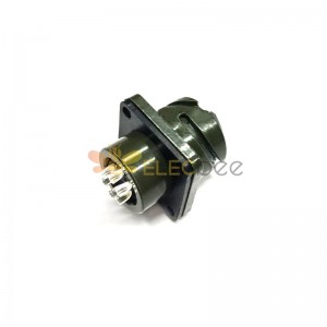 MS3102A14S-6 موصل دائري MIL-DTL-5015 Series Box Mount Receptacle 6 Contacts Solder Pin Bayonet Connector