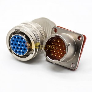 Y11P Plug&Socket 19Pin Panel Mount 14 Shell Size Aluminum alloy Female Butt-jiont Male Straight Bayonet Coupling Connector 여성 플러그
