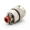 12 Pin Electrical Connector Y50EX 14 Shell Size Straight Bayonet Coupling Solder Male Butt-Joint Female Plug+Socket
