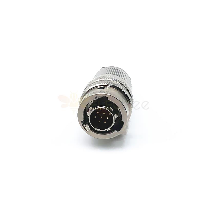 Электрические цилиндрические соединители Y50X-0810TJ2 Y50X-0810ZK10 10-контактный прямой штыковой соединительный кабель для припоя