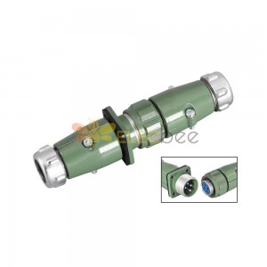 Plug+Socket YD20 4 Pin 25A Waterproof Aviation Connector Straight-Formal TP+ZP