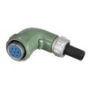 Wasserdichter 7-poliger rechtwinkliger formaler TS + Z-Stecker der YD28-Serie