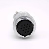 Connector 12 Pin P28 Female Plug Straight for Cable