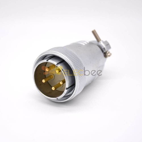 Мужской Plug P48 5 Pin Прямой мужской Plug для кабеля