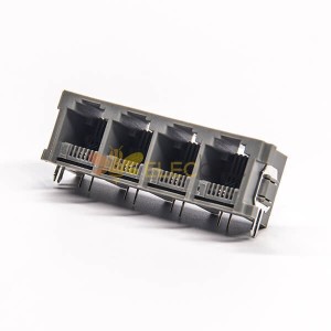 6p2c RJ11 Connector Right Angled Plastic Socket without Led 6p2c RJ11 Connector Right Angled Plastic Socket without Led 6p2c RJ1