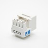 RJ11 CAT3 네트워크 4 핀 단일 포트 패널 마운트 비차폐 110 IDC 전화 모듈