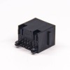 8P8C RJ45 Connector 180 Degree DIP Type Single Port Through Hole