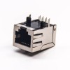 Kaufen RJ45 Steckverbinder 8P8C 90 Grad mit EMI Shielded Jack DIP for PCB Mount