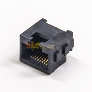 Jack Modular RJ45 Angled SMT Unshielded Ohne Gefiltert