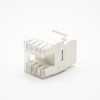 Netzwerkmodul Cat6-Typen RJ45-Buchse 8P8C Single Port Straight Unshielded Through Hole