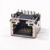 RJ45 Jack Connector 8p8c PCB Mount Shieled avec LED