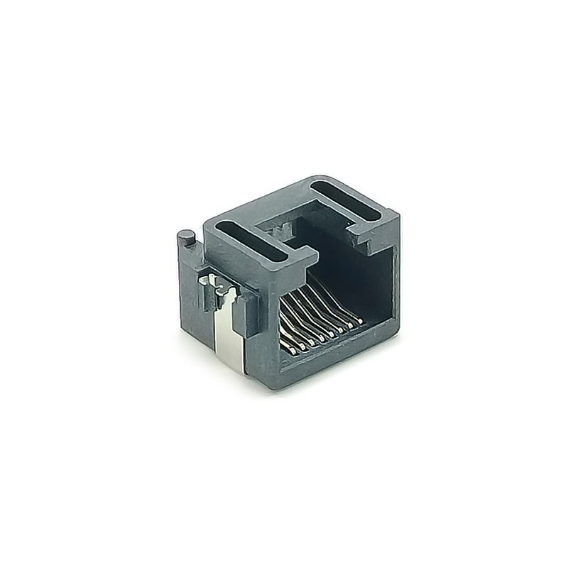 RJ45 Modular Socket Shielded Sin conector Ethernet vertical sMT filtrado