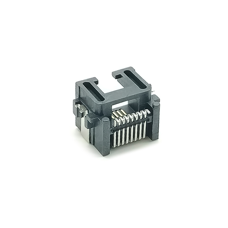 RJ45 Modular Socket Shielded Sin conector Ethernet vertical sMT filtrado