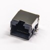 RJ45 Port Ethernet 90 Degree Shielded Offset Type Sans LED sans filtré