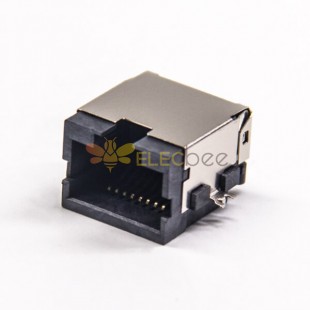 RJ45 Sockets SMT Straight 8p8c Semieled demi-pack