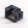 Conector SMT RJ45 90 grados SMT tipo unpuerto único sin blindaje