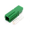 1-контактный разъем питания Быстроразъемное соединение 600 В, 120 А, кабельный разъем аккумулятора (зеленый корпус, 2AWG, 4AWG, 6AWG) RG178
