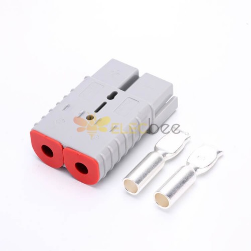 CABLE BATERIA CON CONECTOR ANDERSON ROJO + NEGRO