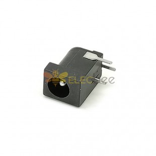 DC Power Jack 5.5*2.1mm Male Through Hole solder Lug Right Connector Unshiled