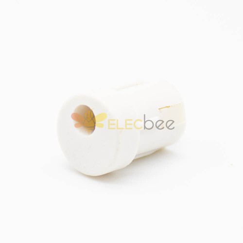 電源連接器塑料白色貼片焊接母頭插孔直式DC插座
