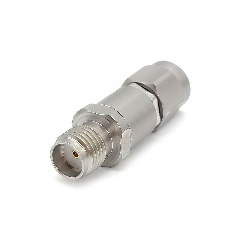 3.5MM Male to SMA Female Coaxial Adapter Tester Connector 26.5GHZ Stainless Steel