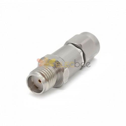 3,5 mm Stecker auf SMA-Buchse Koaxialadapter Tester Stecker 26,5 GHz Edelstahl