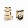 BNC Straight Feminino Conector através de buraco para PCB Mount 75 Ohm