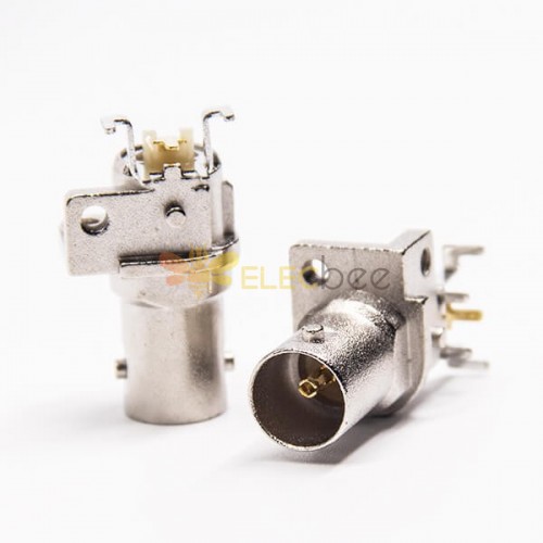 20pcs BNC Connectors Female Angled for PCB Mount