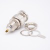 20pcs BNC Bulkhead Plug Straight Solder Type for Coaxial 50 Ohm