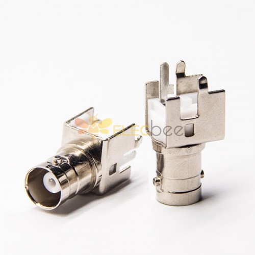 20pcs BNC Connector Buy Straight Female for PCB Mount 75 Ohm