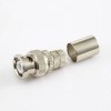 BNC Connector For RG 213 Male Straight Cable Mount Crimp For RG213/SYV50-7 50 Ohm