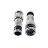 20pcs BNC Connector for RG6 Coaxial Male Straight Cable 75 Ohm