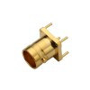BNC Connector Gold Plated Straight Jack for PCB Mount