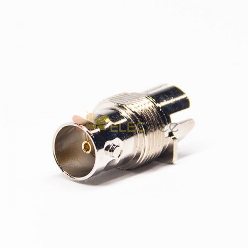 BNC Connector PCB Mount Female Straight Margin Surface Mounting 75 Ohm