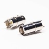 BNC Straight Connector Female 180 Degree DIP for PCB Mount 75 Ohm