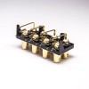 20 adet Altın Kaplama BNC Konnektör Dişi 90 Derece PCB Montaj DIP Tipi