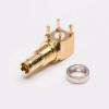 DIN 1.0/2.3 Conectores Coaxial R/A ouro banhado jack PCB montagem conector