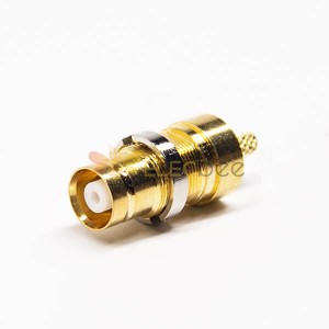 Соединитель DIN 1.6/5.6 Женский 180 градусов Crimp Тип для коаксиального кабеля