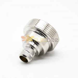 Conector hembra DIN DIN 7/16 Cable estándar de 50o 180o Soldadura Tipo Níquel Platin LMR400Cable