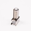 F Connector Elbow Female Through Hole for PCB Mount