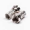 Tipo F para RG59 Coaxial Conector Masculino Straight Connector Solder Type