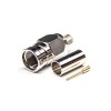 F Tipo Macho Coaxial Conector Straight Crimp Tipo para cabo coaxial