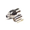 F Tipo Macho Coaxial Conector Straight Crimp Tipo para cabo coaxial