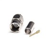 F Tipo Macho Coaxial Conector Straight Crimp Tipo para cabo coaxial