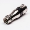RG11 F tipo Conector Coaxial Straight Male