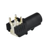 Fakra Connector PCB A SMB Male Plug ângulo direito RF conector Black Satellite Radio WIFI