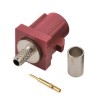 Fakra Macho Conector Carro Telemática Fakra D Claret Violet Crimp Connector para RG316 RG174 Cabo