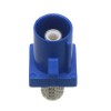 FAKRA SMB C синий прямой штекер автомобильный разъем обжимного типа для кабеля RG58/RG142