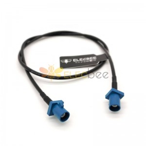 Fakra Z Male to Fakra Z Male Car Extension Cable RG174 50CM