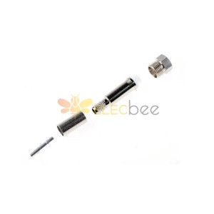 FME Female Connector 180 Degree 50Ω 2GHz Crimp for RG58 C/U